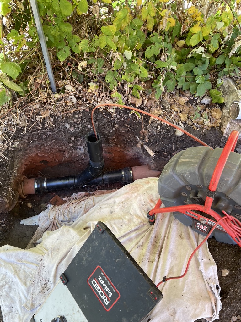Sewer line repair and video inspection Sewer line repair and video inspection