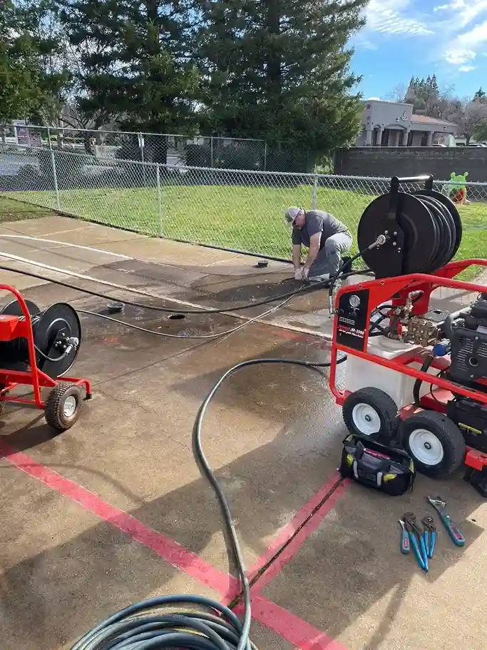 Hydro jet drain cleaning Hydro jet drain cleaning